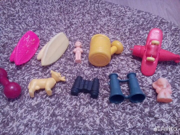 Игрушки пластмассовые СССР