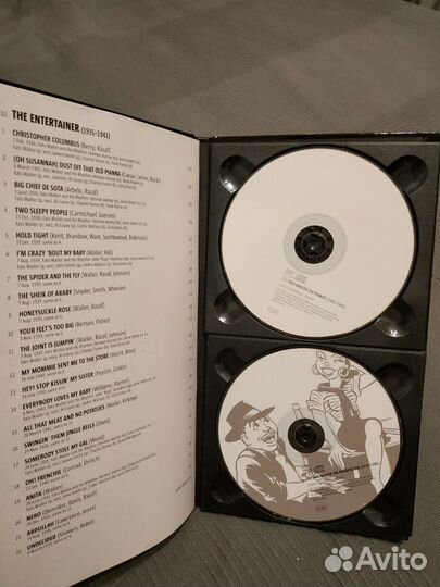 Fats Waller 2CD + Comic Book, box