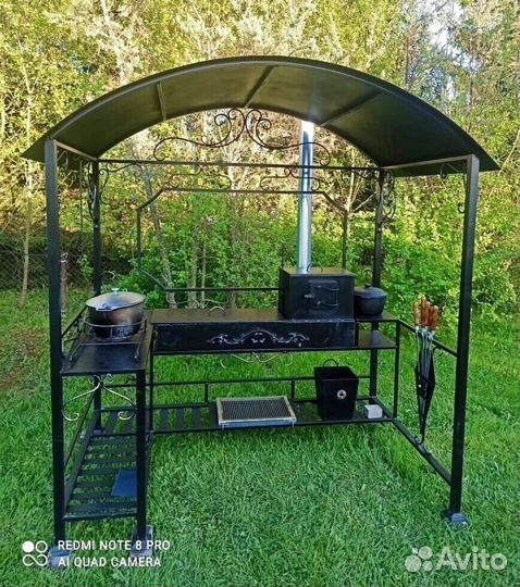 Мангал лофт