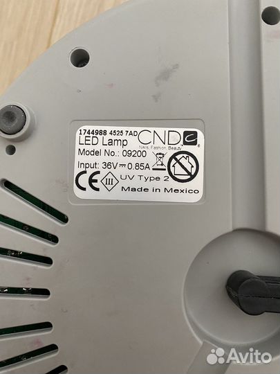 Уф лампа для ногтей CND оригинал