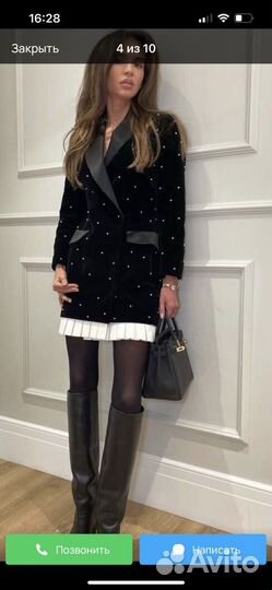 Платье пиджак