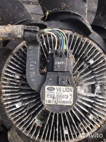 Вентиляток охлаждения Лендровер Discoveri3 2.7TDI
