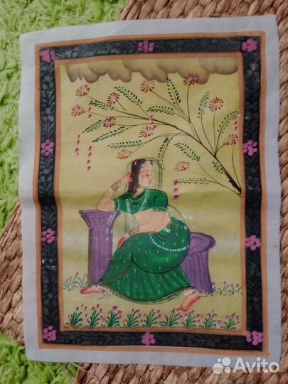 Картина на ткани, Индия