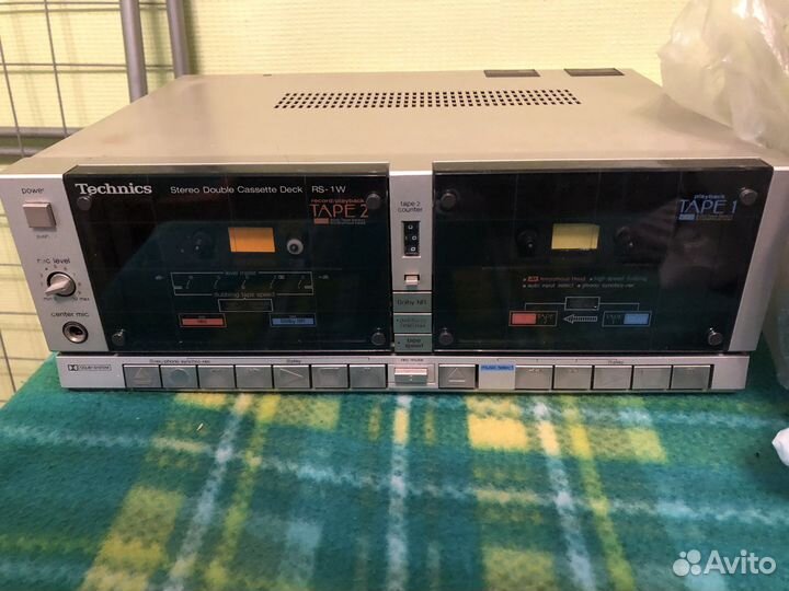 Кассетная дека technics rs-1w