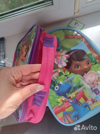 Новые рюкзак и сумочка для ланча