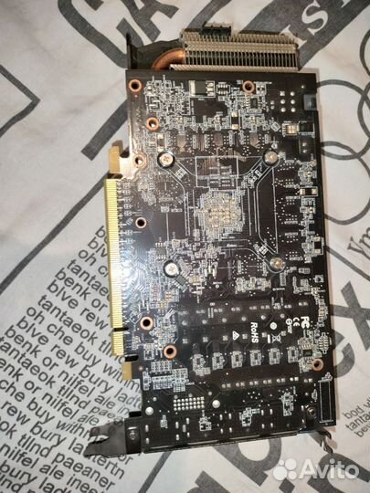 Видеокарта rx580 8gb