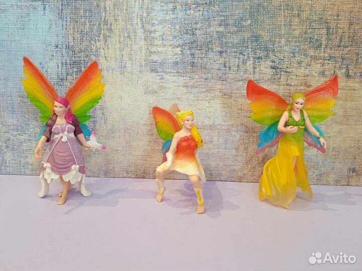 Редкая фигурка Schleich Радужной Эльфийки