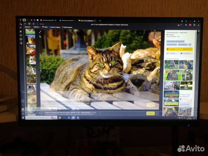 Монитор Acer KG271 144Гц/1мс/FreeSync/колонки