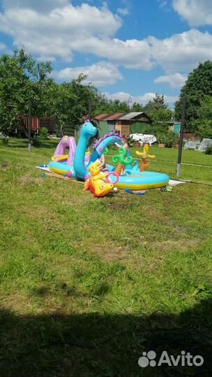Детский надувной бассейн бу