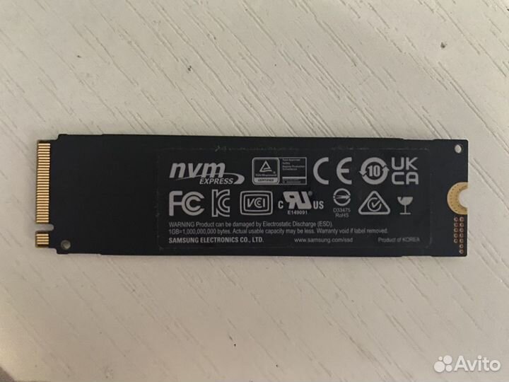 SSD M2 nvme samsung 970 EVO 1TB