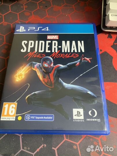 Игры ps4 Человек-паук Майлз Моралес