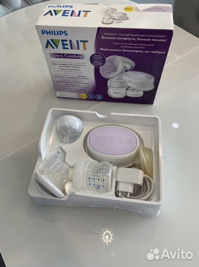 Молокоотсос avent электрический