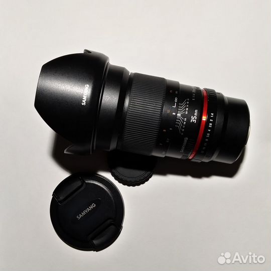 Объектив Samyang 35mm f 1.4 Micro 4/3