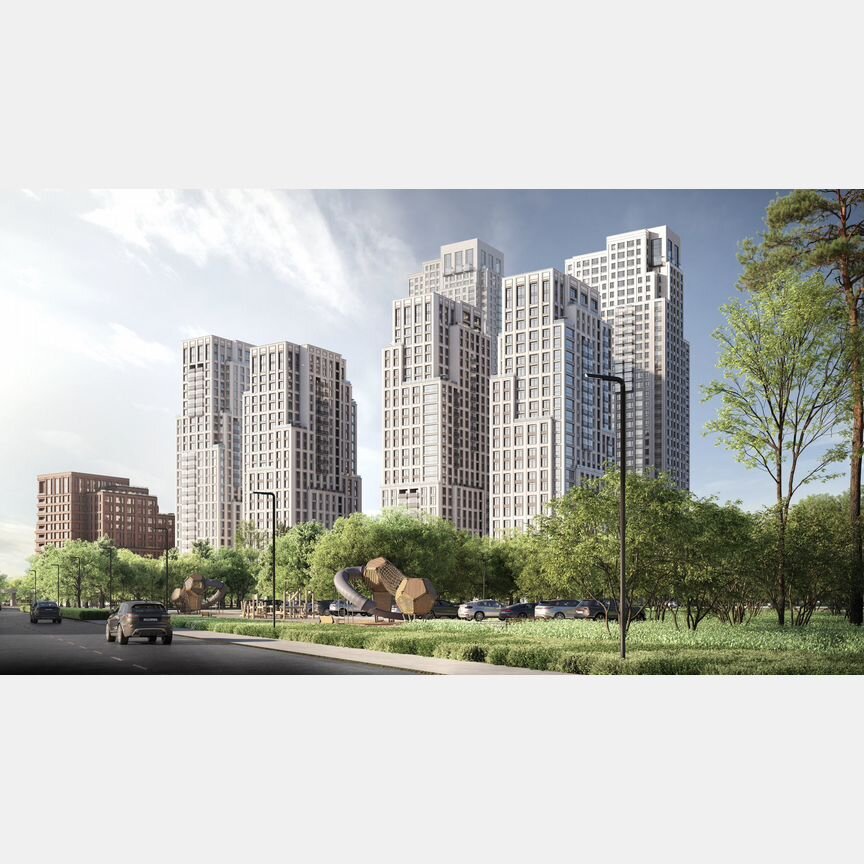 2-к. квартира, 85 м², 14/27 эт.