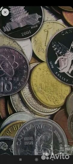 Монеты стран мира (UNC в основном)