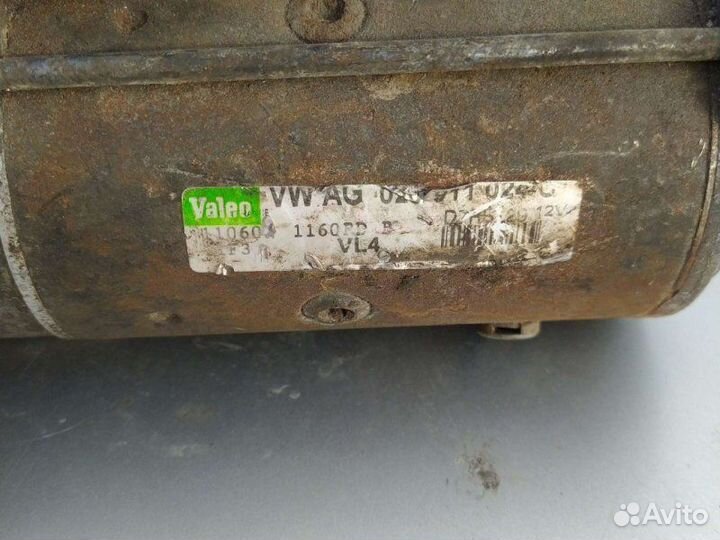 Стартер Volkswagen Vento 1.9L