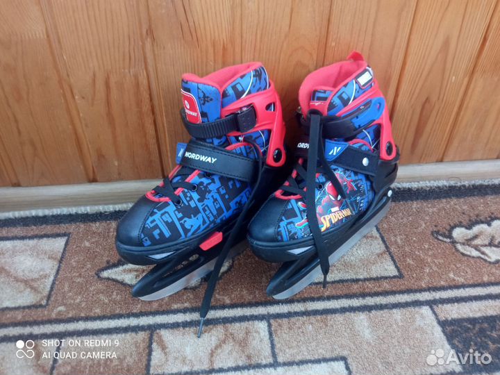 Коньки детские раздвижные