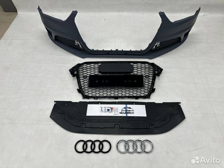 Бампер RS рестайлинг Audi A4 B8