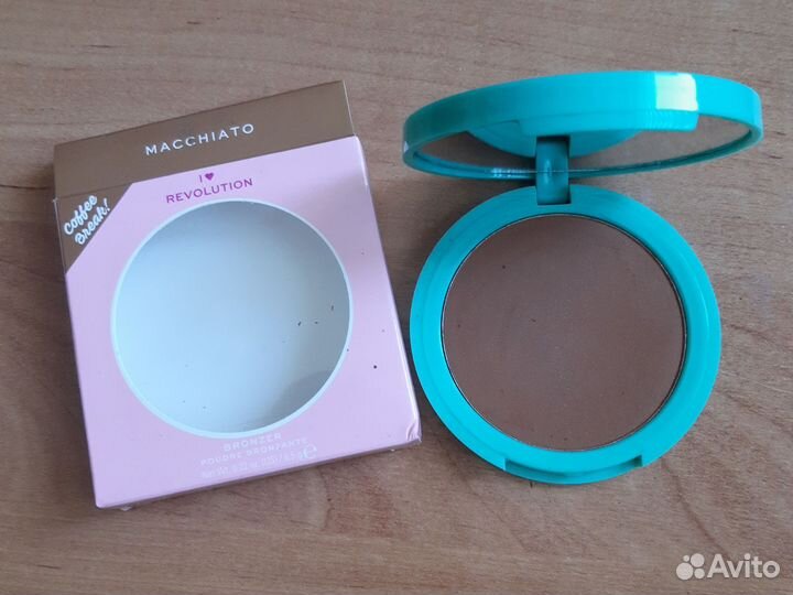 Бронзер I Heart Revolution tasty coffee новый