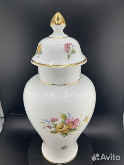 Ваза интерьерная фарфор Дрезден