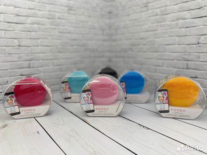 Умная щетка для чистки лица luna fofo, Foreo