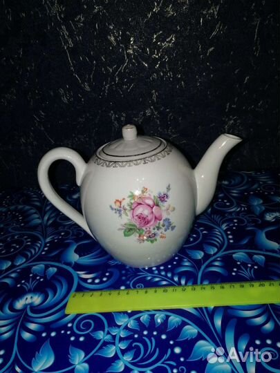 Чайник заварочный фарфоровый СССР