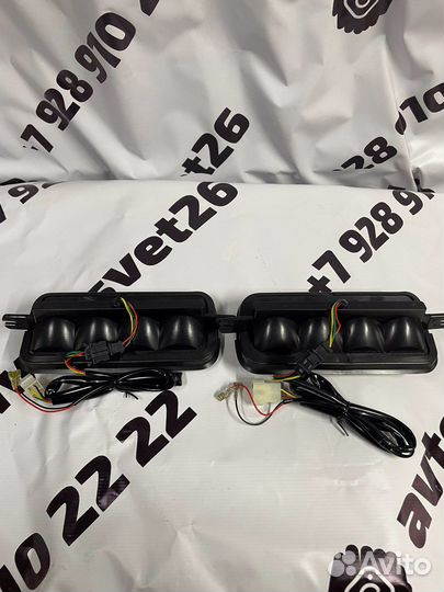 Ваз Niva Надфарники LED