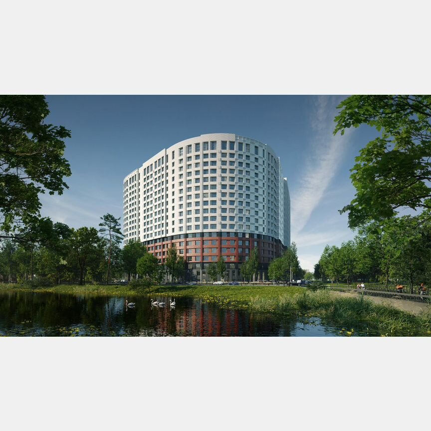 2-к. квартира, 46,5 м², 3/17 эт.