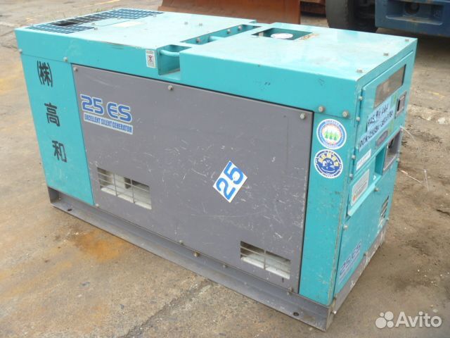 Дизельный генератор Denyo DCA-25ESK 16 кВт