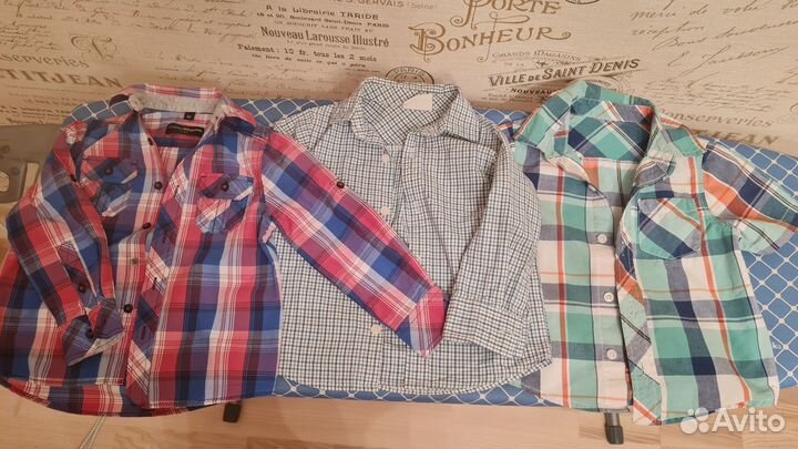 Рубашки для мальчиков размер 92 Gymboree, Crazy8