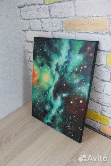 Картина акрилом на холсте