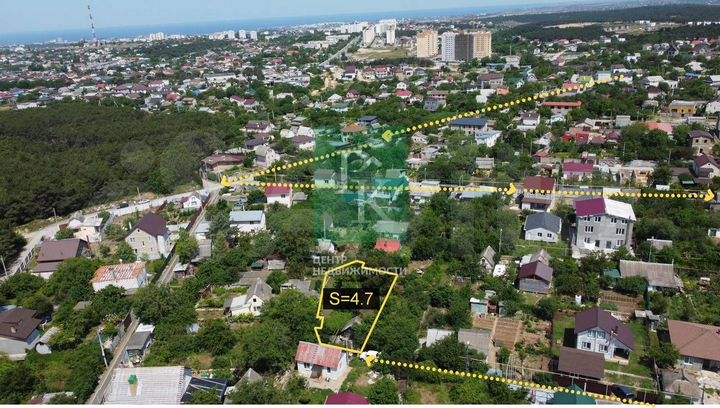 Участок 4,7 сот. (СНТ, ДНП)