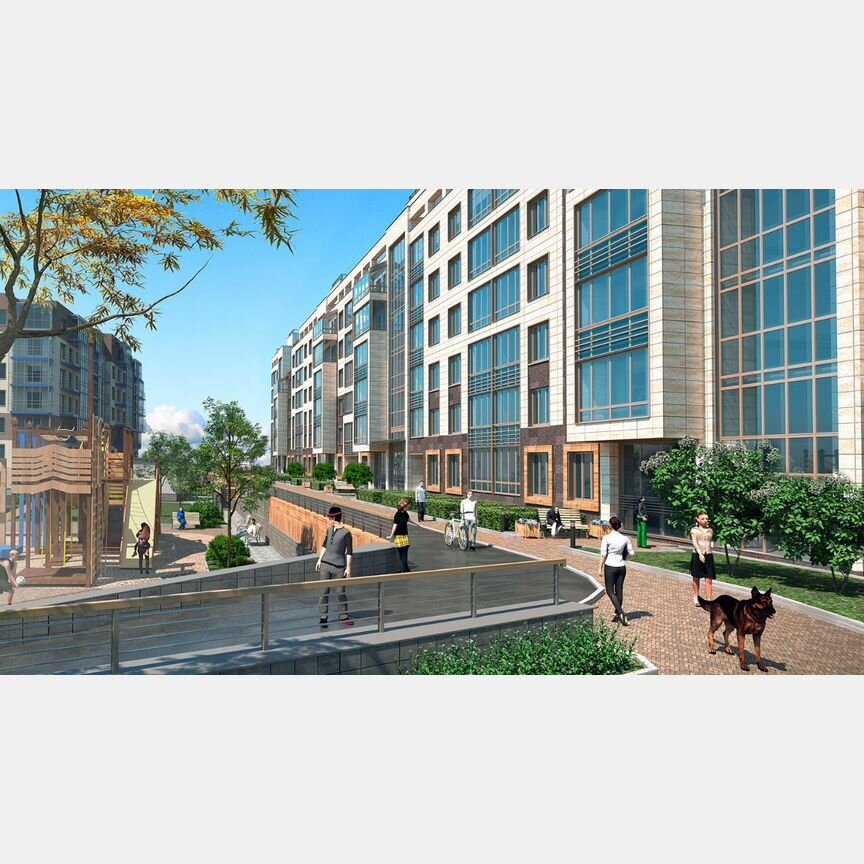 1-к. квартира, 36,7 м², 6/7 эт.