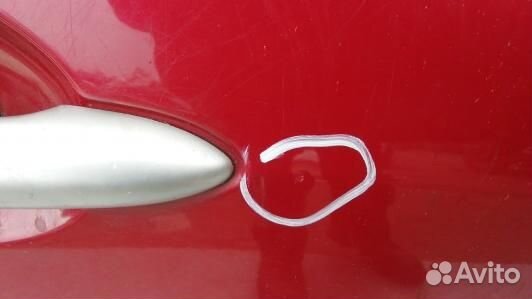 Дверь передняя правая renault scenic 3 (5BN07E201)