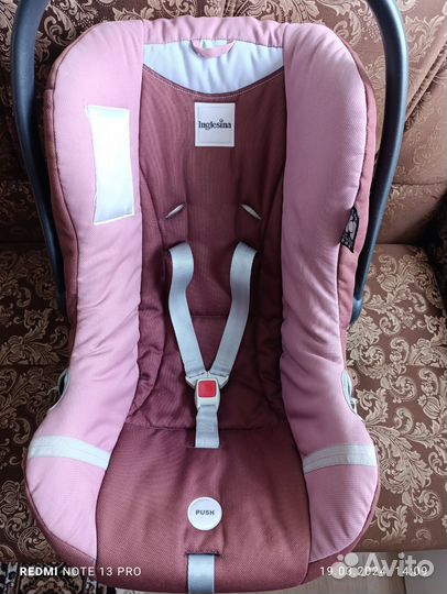 Автолюлька inglesina с базой