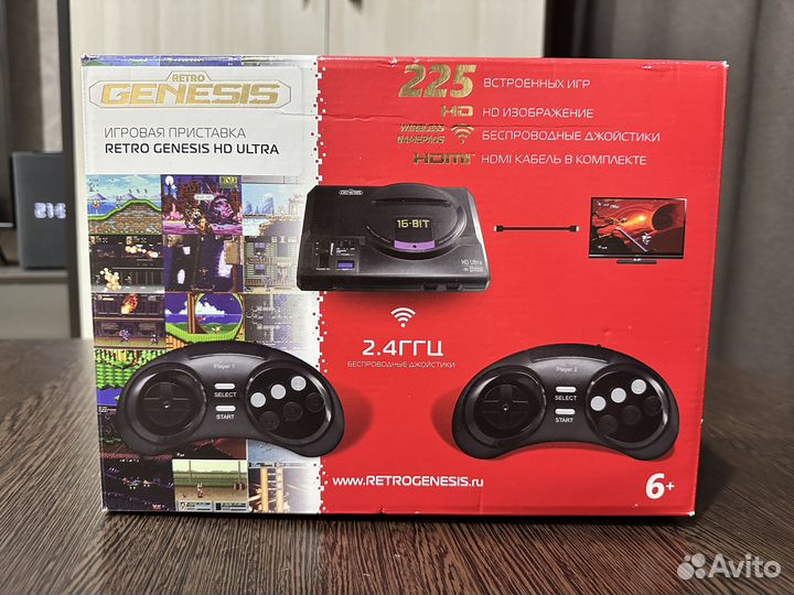 Игровая приставка Retro Genesis HD Ultra 225 игр