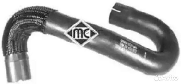 Metalcaucho 08973 Патрубок системы охлаждения верх