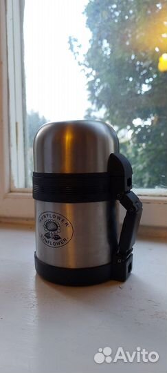 Термос с широким горлом