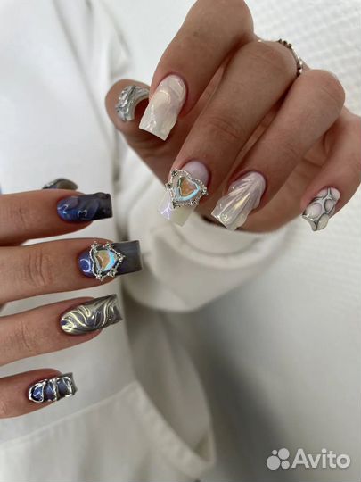 Наращивание ногтей с выездом на дом