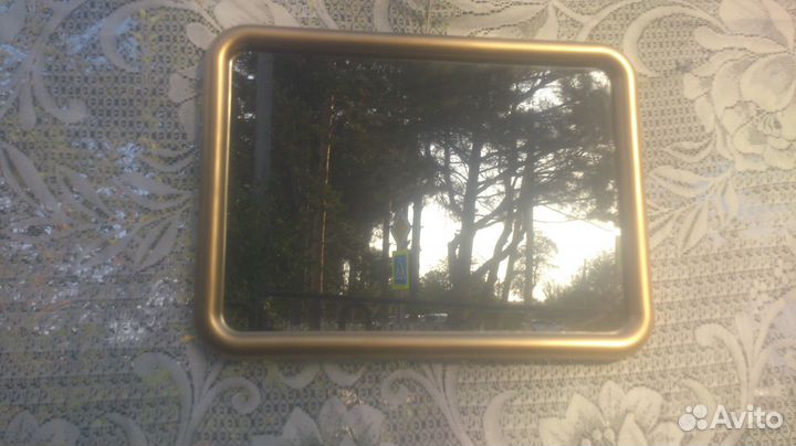 Зеркало для ванной прихожей спалльни под золото