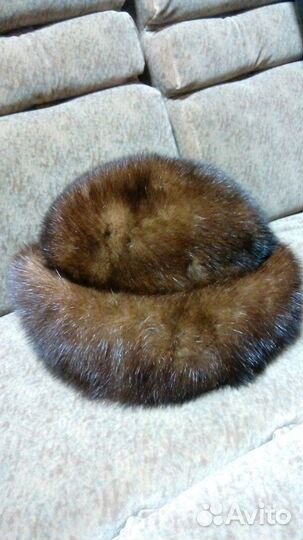 Шапка норковая, женская