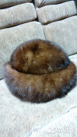 Шапка норковая, женская
