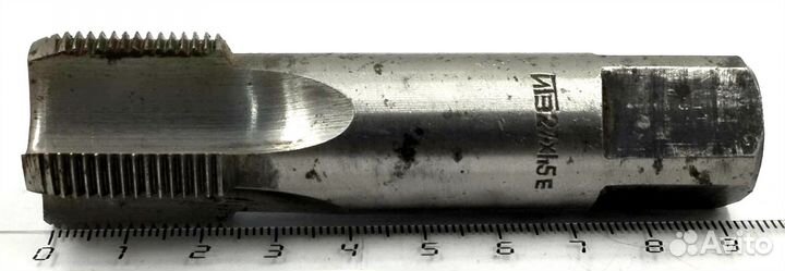 Метчик М 27х1,5 ручной глухой