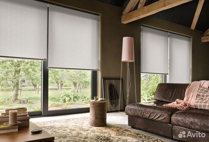 Рулонные шторы. Ухаживайте легко без стирки