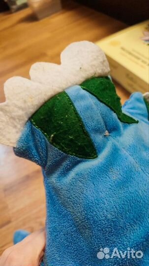 Игрушка мягкая динозавр