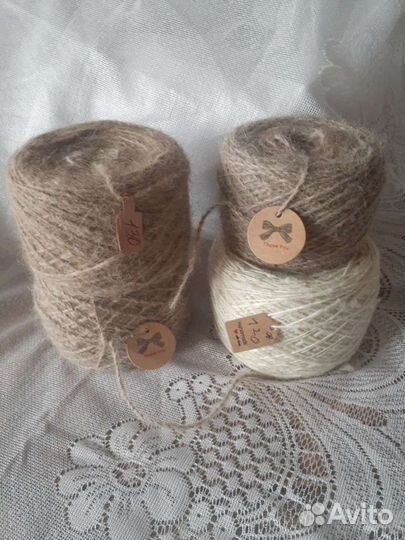 Продаю шерсть ручного прядения