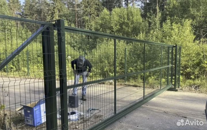 Откатные ворота