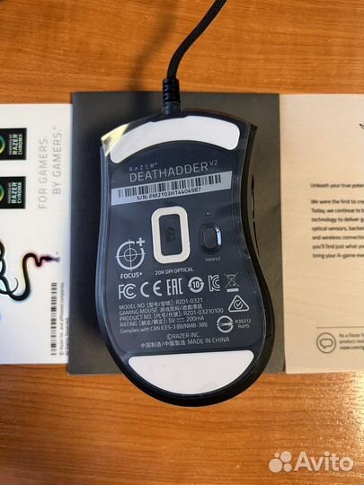 Игровая мышь razer deathadder V2
