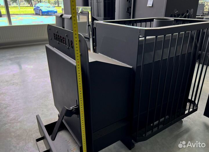 Печь для бани банная печь Barrel 18