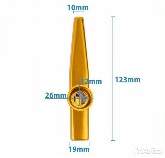 Казу kazoo музыкальный инструмент